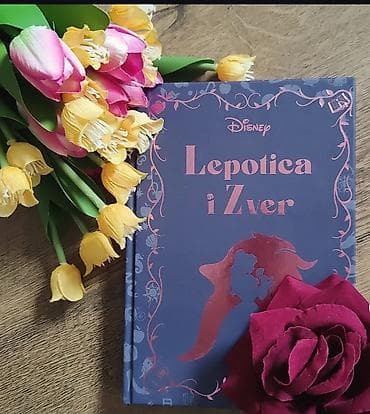 don kihot knjiga: Disney knjiga „Lepotica i Zver” – luksuzno ilustrovano izdanje na — 1