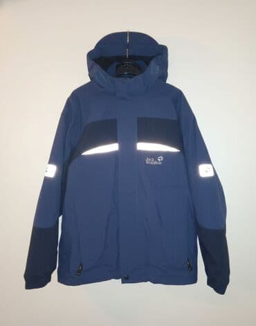 JACK WOLFSKIN dečija ORIGINAL plava jakna broj 140 Made in Thailand;