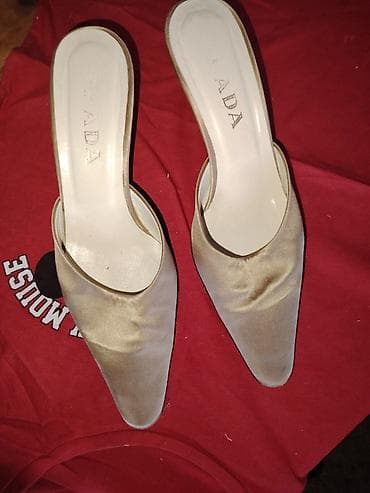 Slippers: PRADA ženske papuče/sandalete na štiklu - Model: klasične otvorene — 6