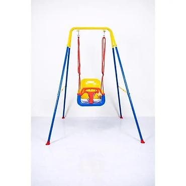 kosulje sa masnom: Dečija ljuljaška sa ramom i sedištem sa naslonom i sigurnosnom prečkom — 3