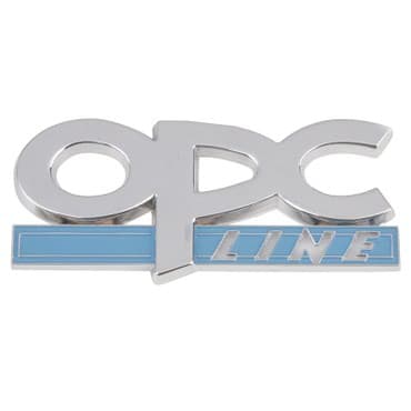 Tuning oprema: Metalna pločica za masku OPC - Opel Performance Center, ukrasite Vaš — 2