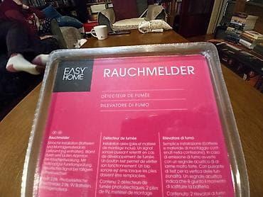 Sobne biljke: Dva nova protivpožarna alarma - neraspakovano. Pakovanje sadrži — 6