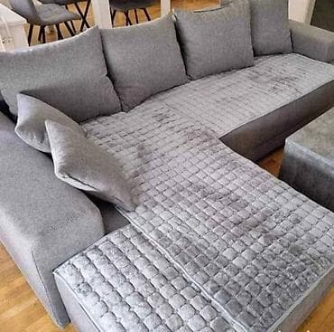 ugaone garniture za terasu: Set od tri plisana flekera za ugaone garniture i sofe. Dimenzij: * — 2