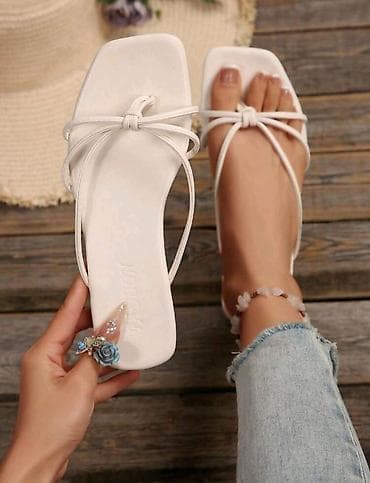 louis vuitton papuce cena: Slippers 37, color - Beige — 3