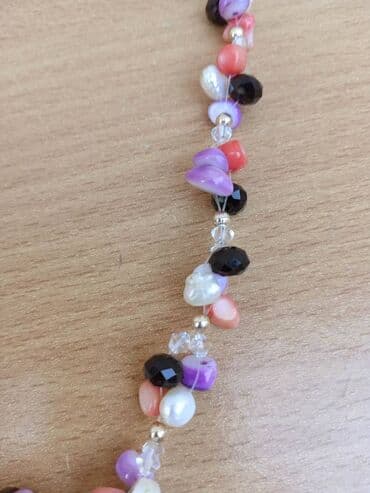 Kaiševi: Ogrlica - Tuti Fruti Ogrlica - Tuti Fruti, od BISERA, SEDEFA, KORALA — 5