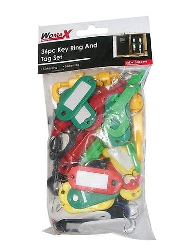 - Oznaka + nosac za kljuceve - Set 36 kom - Nosac za kljuceve x 12 kom