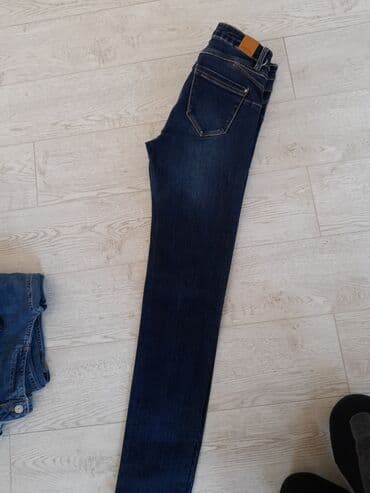 Women's Pants, Jeans, Shorts: SNIZENO!! Farmerice stradivarius nove br 30 — 4