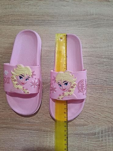 pandino obuca velicine: Nove roze papuče Frouzen br 35 ug 21,5 cm, letnje devojčice Nove — 9