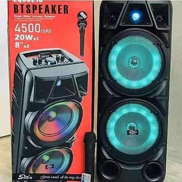 alat za mobilne telefone: Bluetooth zvucnik ZQS8210 90x26x20cm OGROMAN BLUETOOTH ZVUCNIK 2X8INCA — 1