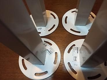 stalaže za alat: Neupotrebljeni nogari za sto (IKEA). Dimenzije: 3x4cm, visina 70cm — 4