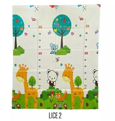 sklopiva podloga za bebe: Podloga za igru od XPE pene Lovely Forest 150x180 cm – šifra — 3
