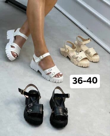 sandale platforma ccc: Sandals, 41 — 6