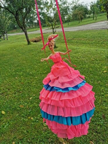 komode sa policama: Birthday decoration, color - Pink — 1