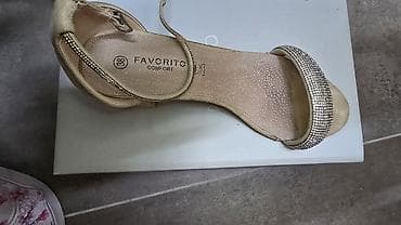 muski kais mona cena: Ženske sandale Favorito Comfort – broj 38 - Elegantne bež/nude — 2