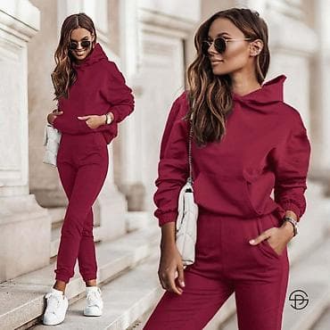 max code patike: Ženski komplet trenerke – dukserica s kapuljačom i donji deo - — 2