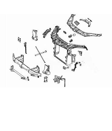p znak: BOCNI NOSAC P BRANIKA W166 ZA MERCEDES BENZ GLE KLASA | Original — 3