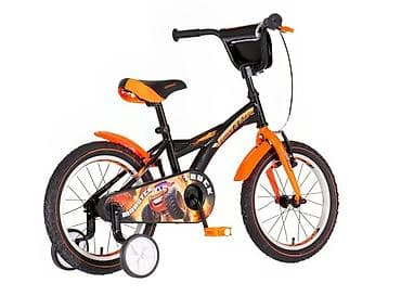 dečiji bicikl cena: Bicikl kids Visitor Truck 16" – crno/narandžasti UV sjaj Dečiji — 4