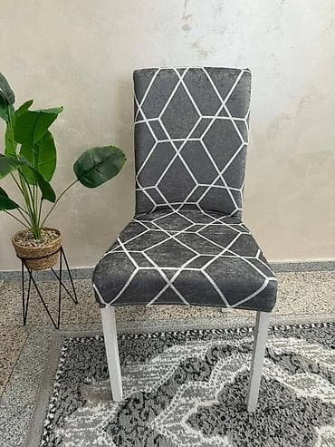 suvo cvece za vazu: Navlake za stolice elastične,perive, dekorativne. Komplet navlake 6 — 2