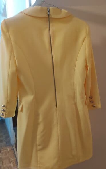 lidl haljine 2024: L (EU 40), color - Yellow, Long sleeves — 5