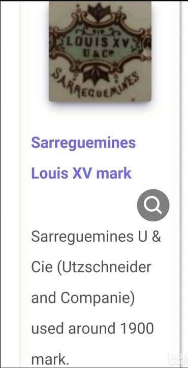 sat za zid: Tanjir SILVA za na zid 1880 do 1900ta. g.Francuska. Sve o tanjiru na — 10
