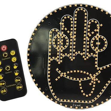 Car Electronics: Auto led gest pozdrav sa daljinskim Materijal:  ABS Veličina: 14,4 * — 5