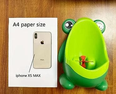 ikea kreveti na sprat za decu: Dečiji zidni pisoar – žabica, set 2 komada (zeleni + plavo/žuti) - — 4