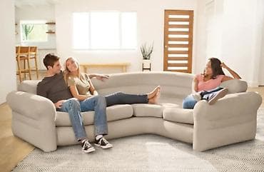korpe za ves: Ugaona sofa na izvlačenje 257 cm x 203cm x 76cm Ova sofisticirana — 1