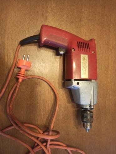 Električni alati: Dve iste bušilice ISKRA 450W. Jedna je potpuno ispravna (sa crvenim — 5