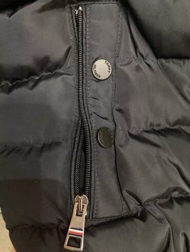 n fashion jakne muske: Winter jacket Nylon, M (EU 50), Tommy Hilfiger, color - Black — 6