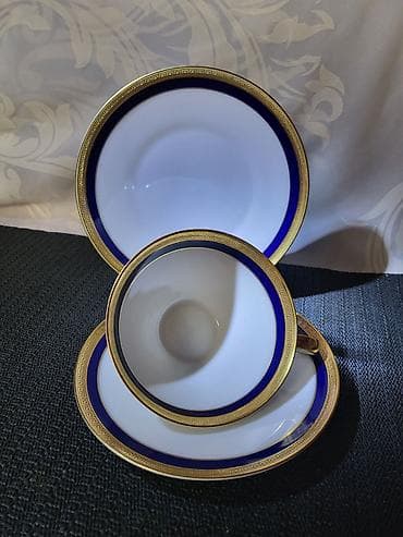 Lux set 1939g+ Heinrich i Co.Bavaria. Luksuzni set -zlatni bokal na