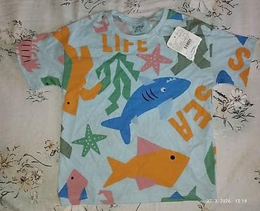 patike n: Dečija majica LC Waikiki - Model: kratki rukav, okrugli izrez - Kroj — 1