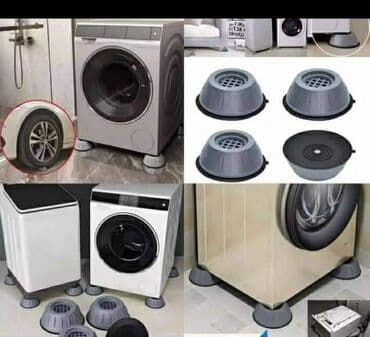 Podmetači ili amortizujuće stope za veš mašinu, sušilicu za veš, radni
