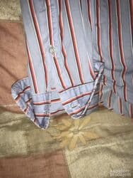 Trousers: Shirt Long sleeves, L, Giorgio Armani, color - Multicolored, Cotton — 3