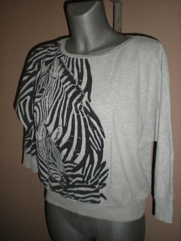 philipp plein duksevi: Denim Co, S (EU 36), Leopard, krokodil, zebra, bоја - Srebrna — 5