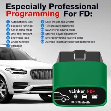 merac pritiska u gumama: Vgate vLinker FD+ ELM327 V2.2 Forscan za Ford i Mazdu, Bluetooth 4.0 — 10