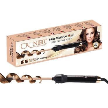 Curling Irons: Figaro za Afro Lokne 9mm Figaro za sitne afro lokne Keramicko grejno — 1