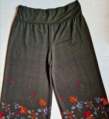 push up helanke new yorker: XL (EU 42), color - Black, Floral, Single-colored — 2