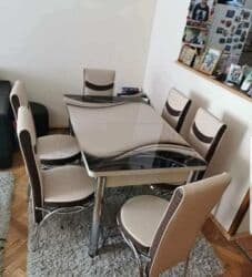 Kids' furniture: 🔥Akcija🔥 Sto i 6 stolica СЕNА КОМРLЕТА: 260€ TRPEZARIJSKI STO — 9