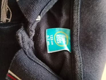 unisex majice sa štampom: Majica polo kragna za dečake 
Veličina 122 cm 
Čist pamuk — 3