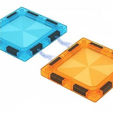 Building Blocks: Magnetni svetleći set blokova sa stazom za kuglice – 134 dela Šifra — 6
