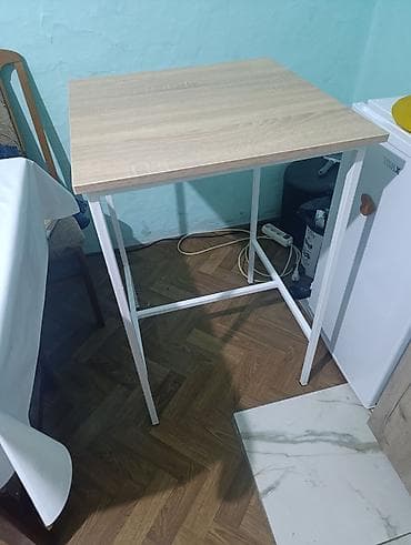 Dečiji nameštaj: Visoki sto za kuhinju/rad – Pluton Metal - Dimenzije ploče: približno — 2