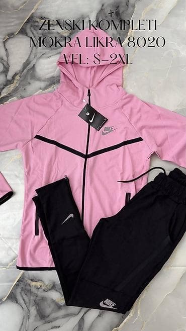 nike rs: Ženski sportski kompleti – mokra likra 80/20, veličine S–2XL. Opis: - — 3