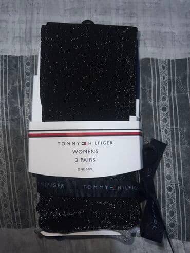 new tech fleece 2023: TOMMY HILFIGER svetlucave čarape univerzalna veličina NOVO Dobijene — 1