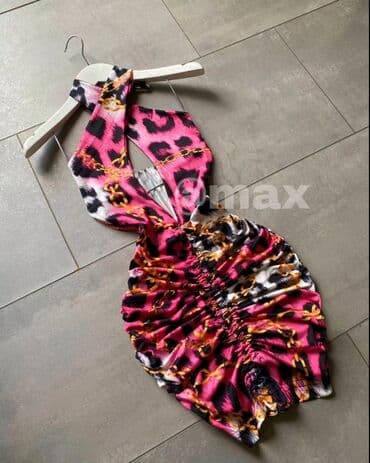 svecane haljinice: New,,Limidet Dress’’Velicine:Uni(S M L)Model dostupan u pink i plavoj — 4