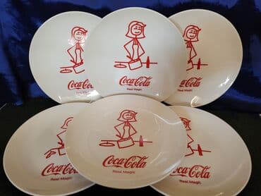 plasticne case za desert novi sad: Tanjiri novi 2 Coca Cola porcelanski. Tanjiri beli sa dezenom,sve na — 3