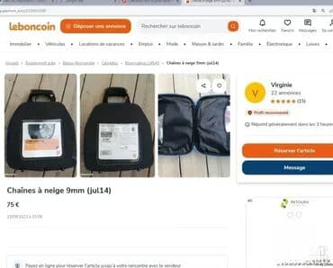 kopaonik lanci za sneg: *** AKCIJA *** 0161 Kvalitetni lanci za sneg RENAULT GROUP Chaines — 11