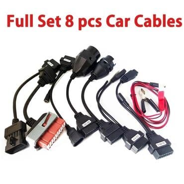 set za izvlacenje limarije: OBD2 kompletan set 8 auto kablova WOW CDP TNESF DELPHI ORPDC Auto — 15