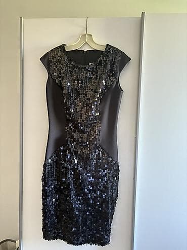 Fervente haljina, veličina 38. - Elegantna večernja haljina u crnoj