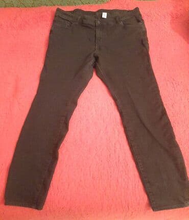 push up pantalone: H&M skinny farmerke 54 org Odlične uske tegljive farmerke crni — 6