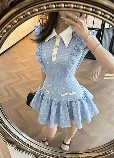 ✅Ženska mini haljina sa volanima i cvetnim vezom
S M L
3000 din na lalafo.rs ✅Ženska mini haljina sa volanima i cvetnim vezom
S M L
3000 din